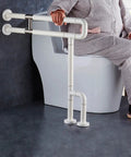 28 Inch Stainless Steel Toilet Grab Bar With Anti Slip Nylon Coating Handrail for elderly bathroom safety in use