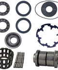 Complete Front Differential Rebuild Kit For Polaris RZR XP 1000 includes bearings, seals, and hardware for smooth operation.