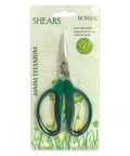 6 Inch Stainless Steel Garden Bonsai Pruning Shears With 40mm Straight Blade Pruners Anti Slip Soft Grip Micro Tip Snips in packaging