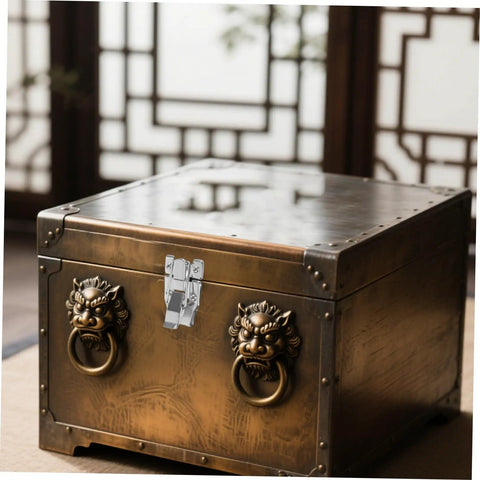 Decorative box with Six Pack Vintage Duckbilled Toggle Latch Kit With Screws For Wooden Boxes Jewelry Cabinets Tool Chests