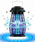 Cordless Bug Zapper Outdoor 4200V Electric Mosquito Zapper Fly Trap Rechargeable Portable Waterproof Insect Killer