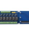 8 Channel Relay Expansion Board for Raspberry Pi and Jetson Nano 5V Power Supply GPIO Ready Controls High Voltage Home Appliances