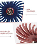 Durable 3Mm Shank Radial Bristle Polishing Wheel For Drill Grinder And Rotary Tool showing easy-install spiral flap design.