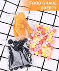 300 Pack Self Adhesive Cookie Bags 4x6 Inch Clear Cellophane Bags With Easy Seal Resealable Packaging For Cookies Treats Candies Gifts