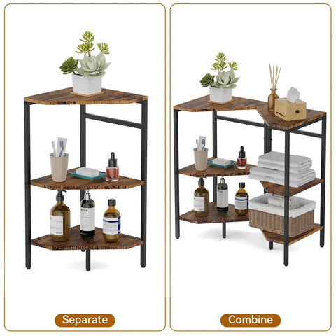 Kick Clutter To The Curb With This Slick Two Piece Under Vanity Corner Shelf For Legit Bathroom Pedestal Sink Storage And Kitchen Organization That Keeps Toiletries Tidy While Maximizing Tight Spaces Easily
