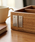 Close-up of 30 Pack 1 Inch Stainless Steel Mini Hinges With Screws For Wooden Boxes Cabinets And Drawers Ideal For DIY Projects
