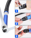 Professional Grade Heavy Duty 1/8 Inch Pneumatic Air Die Grinder Kit With 55 Foot Flex Hose, 56000 RPM Speed control adjustments.