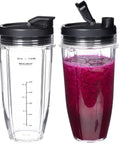 Replacement 24oz Blender Cup For Ninja Blenders BN401 BN751 BN801 BN800 BL450 BL456 BL480 Foodi SS401 SS101 TWISTi SS151 SS351
