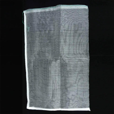 5 Pack 22 By 16 Inch Fine Mesh Garden Netting Bags For Mosquitoes Bugs And Birds Insect Barrier Protecting Plants Fruits And Flowers No Bull Pest Proof UV Resistant PE Material Soft Lightweight Garden Screen front view.