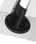 Open Linear Bearing SBR25UU Slide Unit for 25mm Shaft, aluminum block, detailed close-up view, CNC and 3D printer use