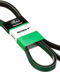 Fleet Runner Heavy Duty Micro V Serpentine Drive Belt K061195HD Pro Grade For Extreme Temps High Flex Crack Resistant