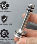 Close-up of Thermostat Bypass Kit For 6L80 6L90 And 8L90 Transmissions With CNC Machined Parts showing anti-rust features