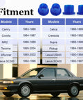 Fitment chart for Set Of 4 Shift Linkage Bushings For Automatic Transmission Shifter Arm Sleeve Bushing Replace Compatible Vehicles