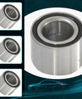 Rear Wheel Bearings 516007x2 Set For Ford Focus 2000 To 2008 With Rear Drum Brakes Fits Left And Right 2 Piece Replacement Kit Budget Friendly High Quality