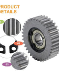 Low Noise Wear Resistant Planetary Gear Set For Electric Bicycle Motors With Nylon And Stainless Steel Teeth 36 Teeth 608Z Bearing