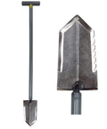 36 Inch T Handle Heavy Duty Metal Detector Shovel With Serrated Blade for relic hunting and treasure digging
