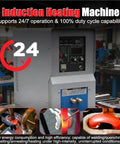 Heavy Duty 15Kw Induction Heater Furnace With Smooth Water Cooling And Smart Overload Protection For Kickin Heat On Metal Melting Welding And Fast Quenching Projects with control panel.