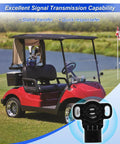Red golf cart on green field with Throttle Position Sensor For Golf Cart Fits G29 Drive 2 Drive 3 Electric 2017 And Up inset image