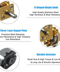 Two Pack 6V DC 100 RPM N20 Gear Motor High Torque Micro Geared Motor For Diy Projects And Robotics details and features