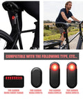 Universal Seatpost Bike Mount for Varia Radar RTL510 RTL515 RVR315 RearVue 820 shown on bike and with compatible lights