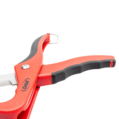 Poly Pipe Cutter For PVC And Flexible Tubing Up To 1 Inch, Easy Grab-And-Go Hand Tool For Drip Irrigation, Blu-Lock Pipes, Swing Pipe And Emitter Tubing, Corrosion-Resistant Metal Construction