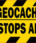 Geocache Vehicle Magnet 10 Inch By 3 Inch Vinyl Magnet Waterproof Laminated For Outdoor Use Made In USA Rugged High Quality