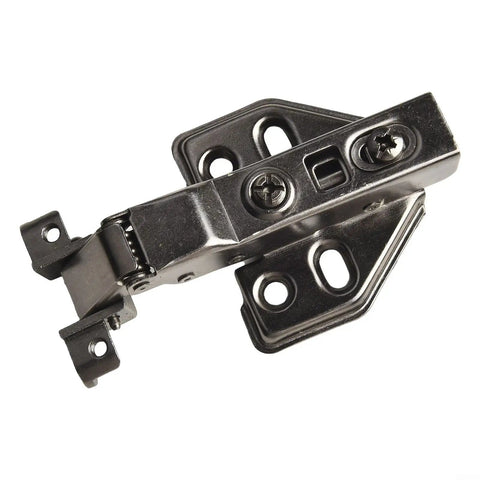 Hydraulic Damping Door Hinge With Ultra Quiet Soft Close For Cabinets And Cupboards Smooth No Slam Action Cold Rolled Steel Black Finish.