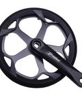 Heavy Duty Bike Crankset With 46T 48T 52T Chainrings, 152Mm To 175Mm Lengths, Forged Aluminum Arms And Steel Chainring