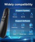 Game Changing Presentation Clicker for PowerPoint and Google Slides With USB Wireless Remote Laser Pointer Long Range 98ft compatible list