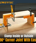 Dual Function Miter Clamp And Ninety Degree Positioning Block Set Of Two For precise 90° woodworking joint clamping
