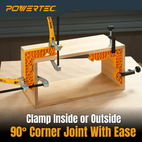 Dual Function Miter Clamp And Ninety Degree Positioning Block Set Of Two For precise 90° woodworking joint clamping