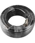 Premium Heavy Duty Pneumatic Air Hose 15 Meter Flexible Rubber Tubing Featuring An Awesome 900 Psi Burst Pressure, coiled and packaged.