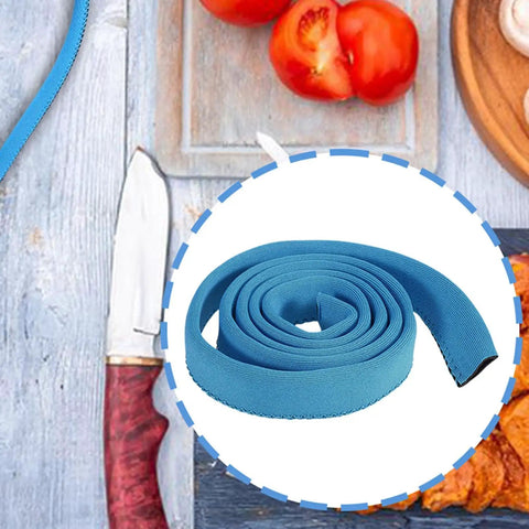 Insulated Water Bladder Tube Cover Keeps Hydration Cold Or Hot Must Have For Hiking And Camping 92cm rolled blue sleeve