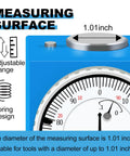 Z Axis Zero Setting Tool 0 To 0.1 Inch By 0.001 Inch Precision CNC Instrument Setter Measuring Surface Diagram