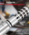 Close-up of VVT Solenoid Replacement for Exhaust Camshaft Position Actuator and Engine Variable Valve Timing, aluminum design