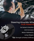 Plug-And-Play Front Steering Knuckle Wheel Bearing Hub Assembly For Honda Civic 2012 2013 2014 2015 2016 1.8L Left Driver Side Replacement Part 51216-TR3-Y00 51216-TR0-A00 Direct Fit OEM-Grade