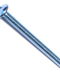 Pro Grade 1 4 20 X 3 Inch Zinc Plated Steel Truss Head Machine Screws Phillips Slotted Drive, close-up view.