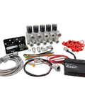 Five Circuit Hydraulic Multiplier Kit With Selector Valve And Switch Box Control For Open Closed Or FPC Systems, Anodized Body