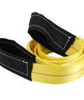 Heavy Duty Nylon Lift Straps 2 Pack, 20 Ft Long By 2 In Wide End Loop Web Slings For Vehicle, Construction, Trailer, Crane Towing And Recovery