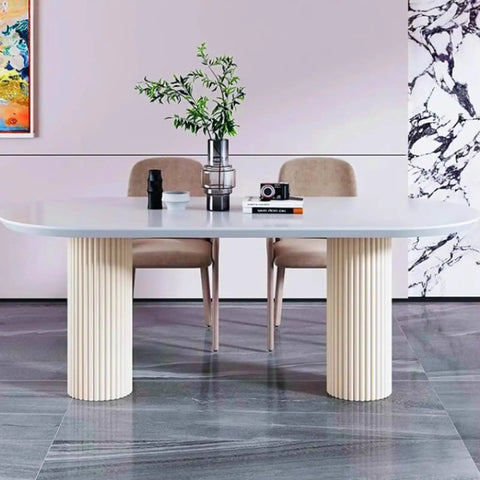 Adjustable White Marble Wood Desk Legs For Modern Center Tables And Beds Replacement Furniture Legs in a sleek home office setup