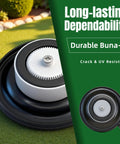 FRUSSONIA 4-pack sprinkler valve diaphragm repair kit; Buna-N rubber diaphragms for Hunter 3/4" & 1" PGV/SRV/ASV valves.