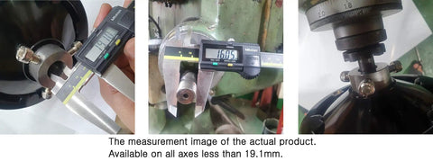 6 Inch Ultimate Handwheel For Any Machine Fits Three Quarter Inch Shaft Or Smaller with digital caliper measurement