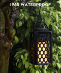 Outdoor Bluetooth Speaker With LED Flame Torch Lantern Waterproof Wireless Speaker For Patio