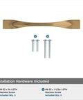 Champagne Bronze Uprise Cabinet Pull For Kitchen And Bath, Six And Five Eighths Inches Overall Length, 3-3/4 Inch Center To Center
