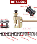 Easy Install No Fuss Mini Bike Chain Tensioner For Predator Engine Mini Bikes And Go Karts 140 Link 35 Chain parts detail