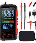 Pro Grade Digital Multimeter With Color Backlit Display And USB C Rechargeable Battery 6000 Counts True RMS AC DC Voltage