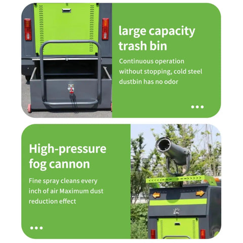 Heavy Duty Ride On Industrial Sweeper Machine For Warehouses And Factories Automatic Commercial Floor Cleaning Equipment For Large Facility Maintenance And Fleet Grounds Upkeep