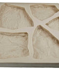 Fieldstone Flats Veneer Stone Rubber Mold For Concrete Or Plaster No Release Agent Needed DIY Friendly Create Realistic Indoor And Outdoor Wall Stone Version 1 22.75 By 20.5 Inches