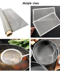 Industrial Grade 304 Stainless Steel Mesh Screen 200 Mesh For Filtration And DIY Projects YAGJIA 15.7 By 47.2 Inches