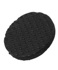 Close-up of a single black nonslip rubber foot pad, 2.7 cm diameter, in the 30 Piece Black Nonslip Rubber Feet Pads For Heavy Duty Floor Protection pack.